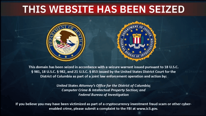 DOJ takes down Myanmar scam website spoofing TickMill trading platform