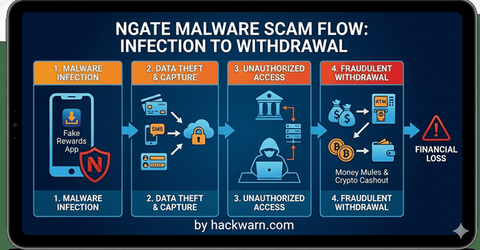 NGate Malware Exploits NFC Payments to Steal Cash Without Bank Cards